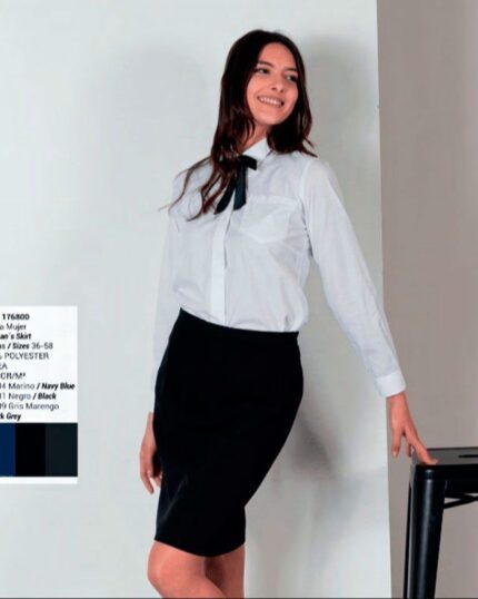 Falda traje mujer elegante