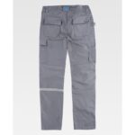 Pantalón WORKTEAM B4031 multibolsillos elástico