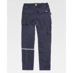Pantalón WORKTEAM B4031 multibolsillos elástico