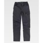 Pantalón Workteam modelo B4031 multibolsillos elástico - Ropa laboral resistente y cómoda