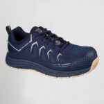 Zapato de seguridad Skechers para hombre, cómodo y ligero con puntera plástica