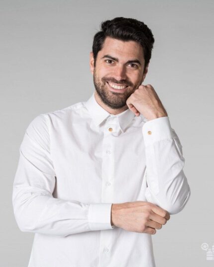Camisa Manga Larga Hombre Tejido Reciclado GARYS 2611 Eliseo