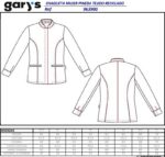Chaqueta SARGA Manga Larga Cuello Mao Poliéster Reciclado - Imagen 6