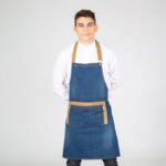 Delantal GARYS "Red Line" 1616 Denim