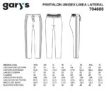 Uniforme microfibra garys peluquería sanidad
