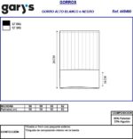 Gorro alto de cocina GARYS 4484