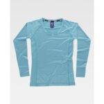 Camiseta elástica manga larga WORKTEAM B0069 para mujer
