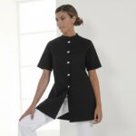 casaca peluqueria negra silvia