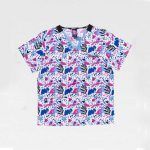 Casaca sanitaria unisex WORKTEAM B9852 estampada