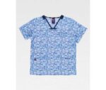 Casaca sanitaria unisex WORKTEAM B9853 estampada