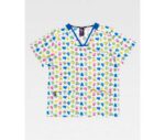 Casaca sanitaria unisex WORKTEAM B9855 estampada