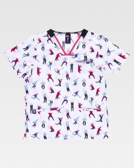 Casaca sanitaria unisex WORKTEAM B9856 estampada