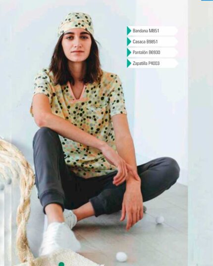 Casaca sanitaria unisex WORKTEAM B9851 estampada