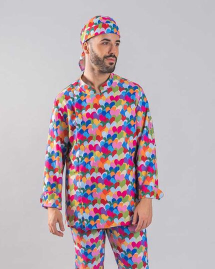 Chaquetilla de cocinero algodón orgánico