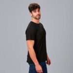 850004 camiseta repele cabellos original poliéster barbero