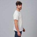 850004 camiseta repele cabellos original poliéster barbero