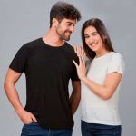 850004 camiseta repele cabellos original poliéster barbero