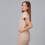 uniformes casacas peluqueria estetica spa elegantes antidecoloracion