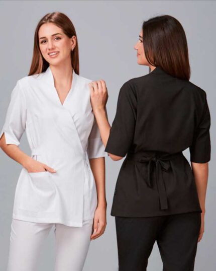 600042 gary´s Chaqueta Elástica Muy Cómoda Peluquerías, Balnearios y Spas