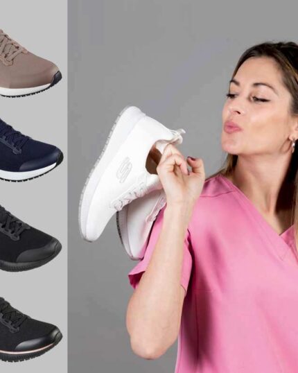 Skechers mujer trabajo antideslizante
