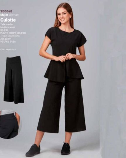 PANTALON MUJER CULOTTE 700048 Gary´s