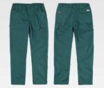 pantalon trabajo rojo azul negro gris