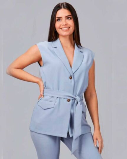 Chaleco para mujer de trabajo modelo 600037 - Uniforme profesional cómodo y elegante
