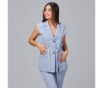 Chaleco para mujer de trabajo modelo 600037 - Uniforme profesional cómodo y elegante