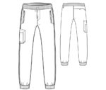 Pantalón de trabajo tipo jogger con cinco bolsillos Murphy Anatomía de Grey™ de Barco Spandex Stretch