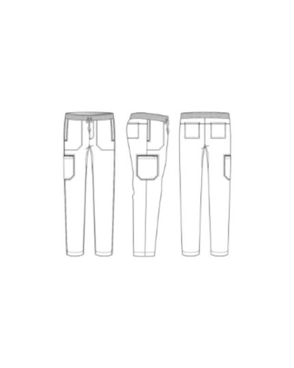 Pantalón médico Ciclo® de pierna recta y ajustado con cinco bolsillos Highland Anatomía de Grey™ de Barco Evolve