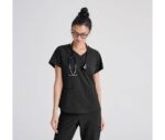 Blusa médica de dos bolsillos Ciclo® de Rhythm Anatomía de Grey™ de Barco Evolve
