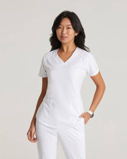 Blusa médica de dos bolsillos Ciclo® de Rhythm Anatomía de Grey™ de Barco Evolve