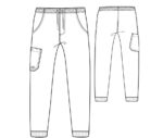 Pantalón trabajo STRUCTURE JOGGER BY BARCO SKP572