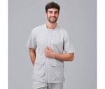 Casaca antimanchas con elástico modelo 600025/600035 - Ropa laboral y sanitaria en microfibra cómoda y resistente