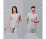 Casaca antimanchas con elástico modelo 600025/600035 - Ropa laboral y sanitaria en microfibra cómoda y resistente