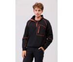 Sudadera de trabajo Workteam modelo C9800 con costuras combinadas - Ropa laboral cómoda y duradera