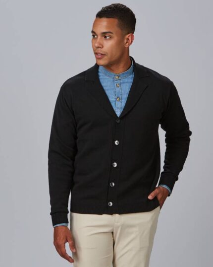 CARDIGAN CUELLO SOLAPA ABOTONADO HOMBRE 120003 CHAQUETA