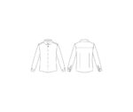Camisa blanca de trabajo para hombre Gary's modelo 260021 - Uniforme profesional cómodo y elegante