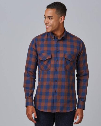 Camisa Hombre Cuadros Slim Fit Augusto Gary's 260032
