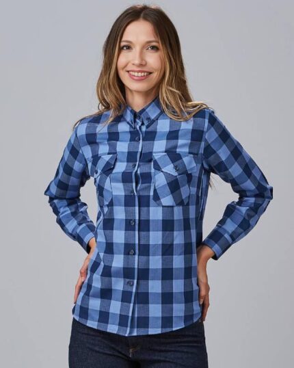 Camisa Mujer Cuadros Alice Gary's 240029
