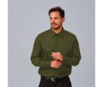 Camisa elástica de manga larga para hombre Gary's modelo Niccolo 26003 - Ropa de trabajo cómoda y flexible
