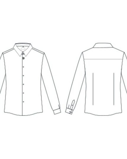 Camisa elástica de manga larga para caballero Gary's modelo Niccolo 260033 - Ropa laboral cómoda y ajustable