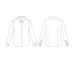 Camisa manga larga transpirable para mujer Gary's modelo Nicoletta 240017 - Ropa laboral cómoda y fresca