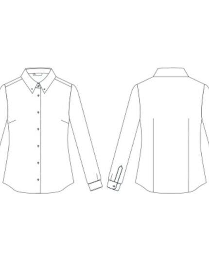 Camisa manga larga transpirable para mujer Gary's modelo Nicoletta 240017 - Ropa laboral cómoda y fresca