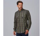 Camisa Hombre Cuadros Slim Fit Augusto Gary's 260032