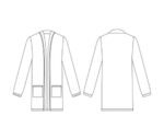 Cárdigan holgado de punto para mujer Gary's modelo 120002 - Ropa de trabajo cómoda y estilosa
