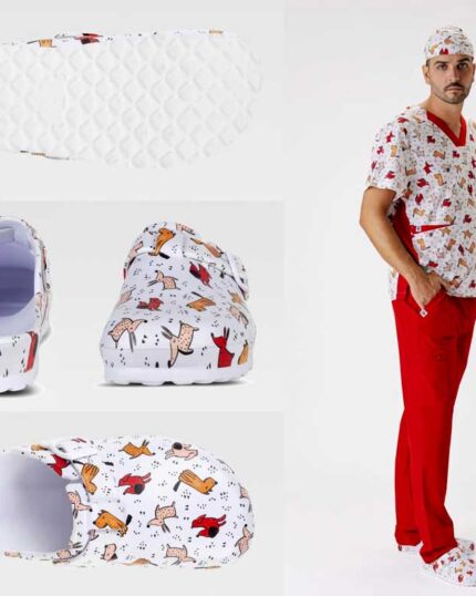 Zuecos estampados para sanidad P2012