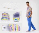 Zueco estampado para sanidad y enfermería modelo P2015 - Calzado cómodo y antideslizante