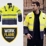 Chaqueta Polar Softshell ignífuga y antiestática
