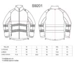 Chaqueta Softshell alta visibilidad con reflectantes